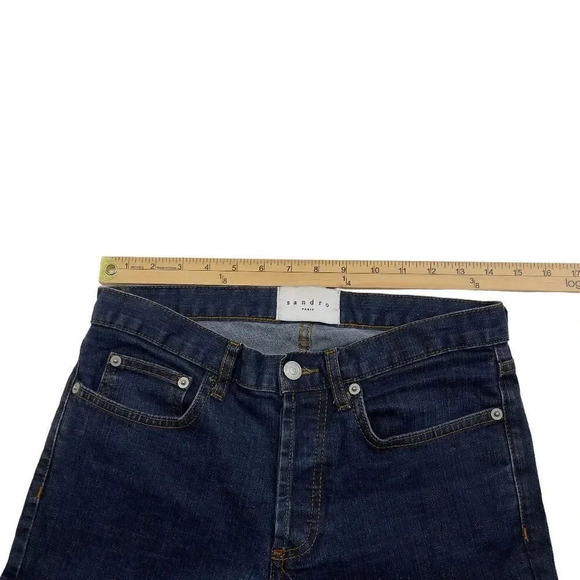 Sandro Etroit Dark Wash Skinny Jeans - Picture 9 of 12